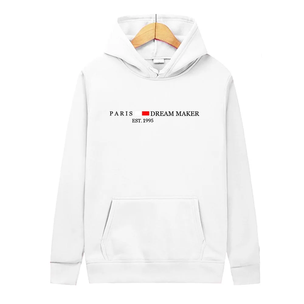 Autumn PARIS S-3XL Women's Hoodie Brand Letter Printed Hoodie Street High Quality Hip Hop Sweatshirt Women's Street Pullover