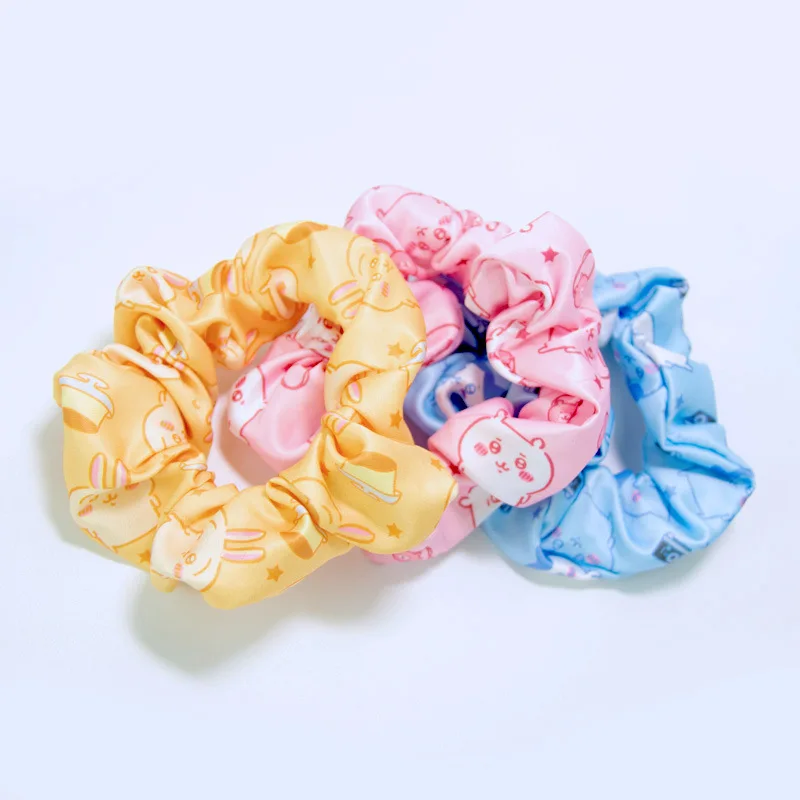 

Miniso Chiikawa вокруг Jiikawa, милый маленький Ba Usaki, эластичная веревка, резинка для волос, веревка для толстой кишки, кольцо для волос с толстой кишкой