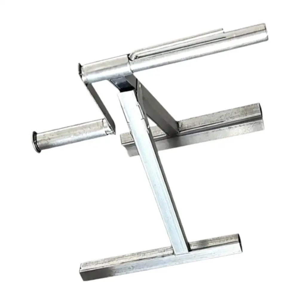 Sturdy Metal Hose Pipe Winder Foldable Storage Cart Hand Crank for Home Cleaning and Fire Hose Use