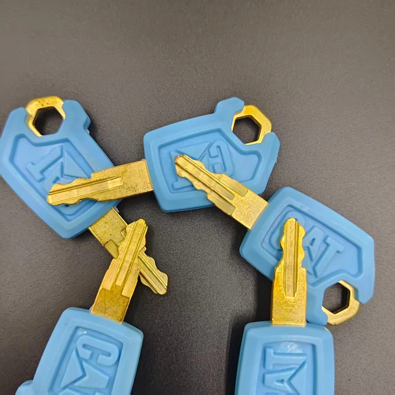 20/10/5/2/1pcs 5P8500 New Ignition Keys for CATE305.5 307 313 320D2GCE2 Excavator Blue Exquisite Key