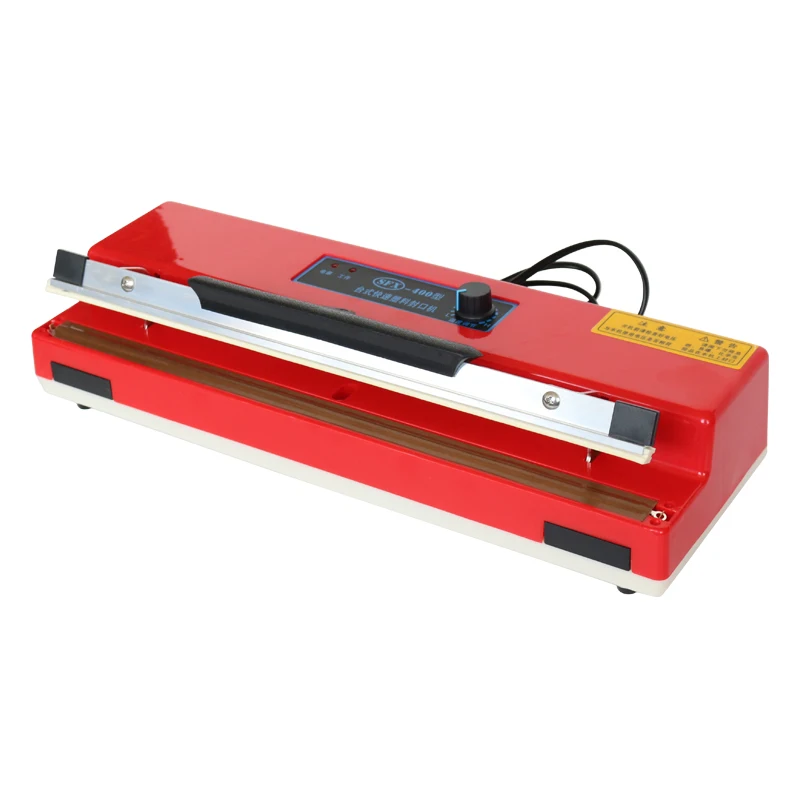 

Manual pulse plastic bag sealing machine with heat sealing machine plastic