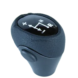 Gear Shift Knob Lever Shifter for Mercedes Benz Smart Fortwo Roadster 450 451 Brabus Fortwo Automatic Auto Parts Pu Leather
