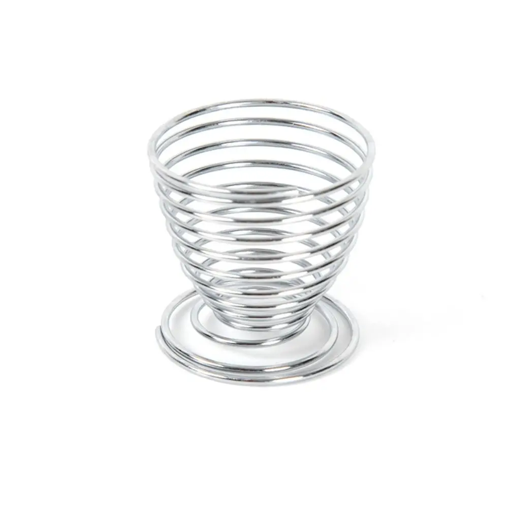 

Stainless Steel Egg Shell Opener Multifunction Creative Egg Cups Stand Holders Practical Egg Cracker Separator Raw Egg