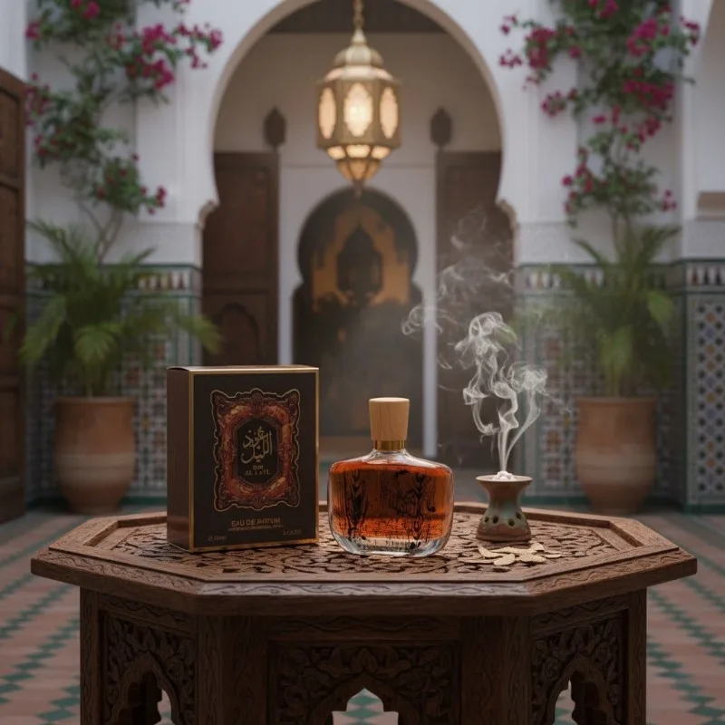 

100 мл мужская туалетная вода, долговечный древесный восточный аромат, розовый янтарь и удли нотатки, элегантный и очаровательный аромат