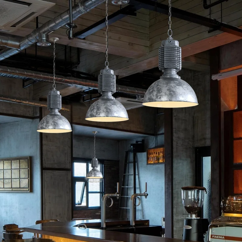 

SANDYHA подвесной светильник из кованого железа в индустриальном стиле, люстра для ресторана, украшение для гостиной, светильники для обеденного стола