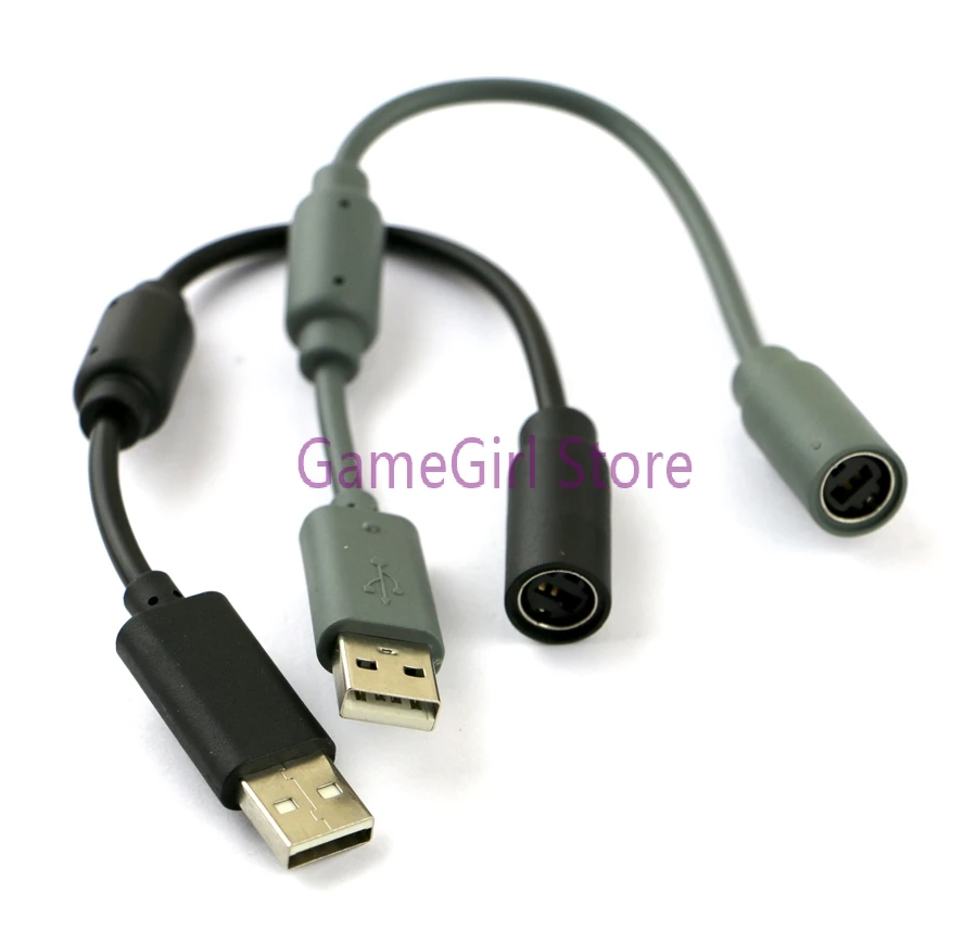 1pc For Xbox 360 Game Gamepad Wired Controller USB Breakaway Connection Cable Converter Cord Adapter