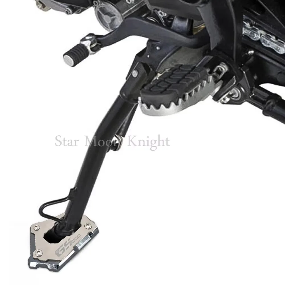 Motorcycle CNC Side Stand Enlarge Extension Kickstand Accessories For BMW R1200GS R 1200 GS LC ADV R1250GS Adventure R 1250 GS view 5