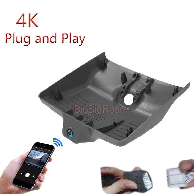 4K Plug And Play For LEAPMOTOR C01 606 717 216 316 2023 2024 Car Video Recorder Wifi DVR Dash Camera Black Box FHD 2160P