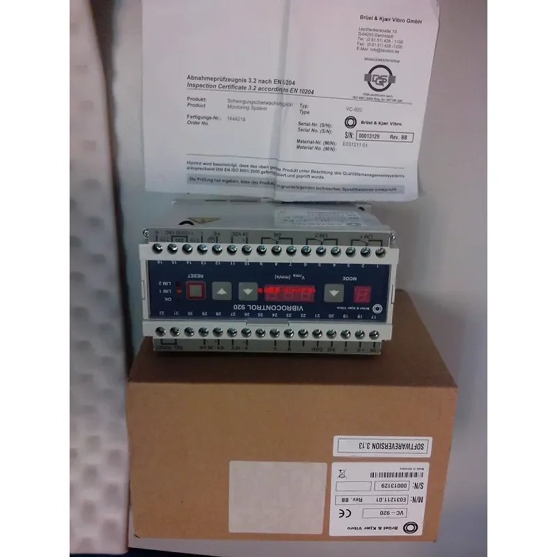 B&K Vibro VC-920 Vibration Controller (VIBROCONTROL 920) – Inquiries Welcome