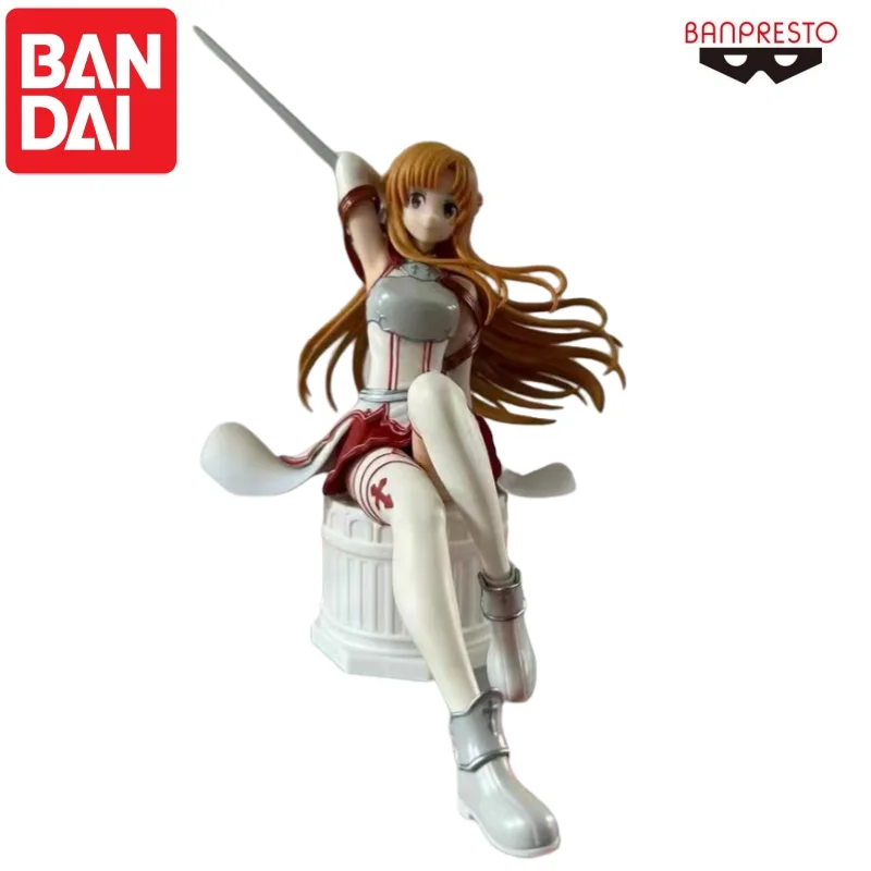 

Bandai в наличии, оригинальная кукла Banpresto Юки Асуна, новая фигурка в штучной упаковке, анимационные периферийные устройства, персонажи аниме, гараж