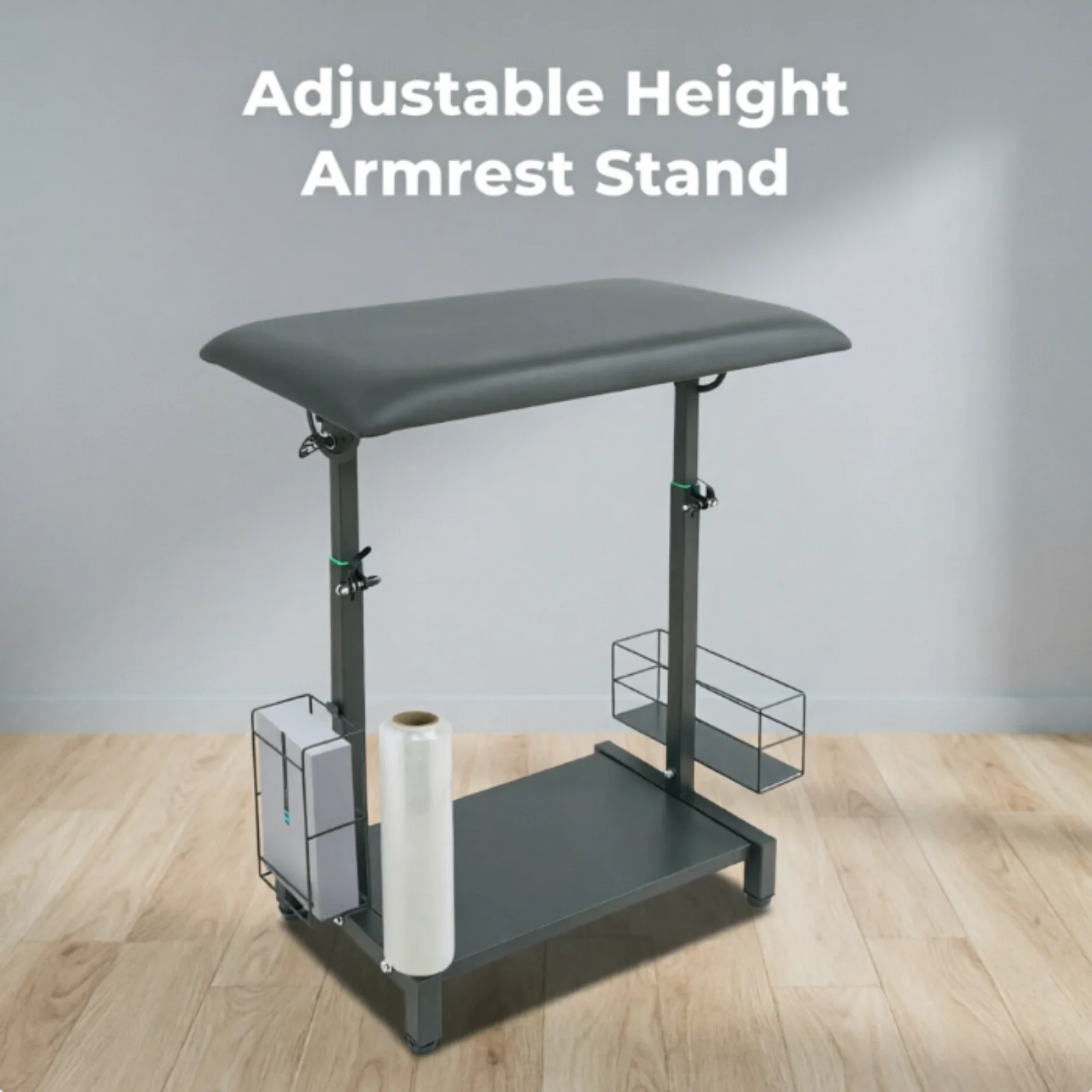 

Tattoo Hand Rest Adjustable Height Armrest Stand Soft Sponge Padded Arm Rest Stable Enlarged Base Ergonomic Design Flexible
