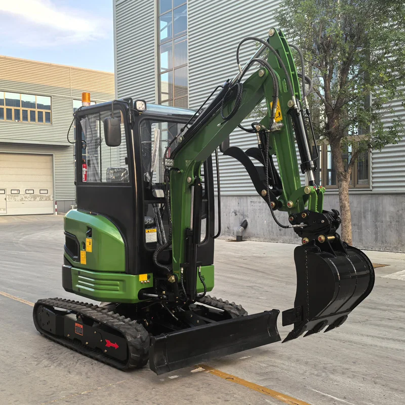 Mini Excavator 3T Official CE Euro5 EPA Hydraulic Crawler Small Digger Bagger Optional Multiple Attachments