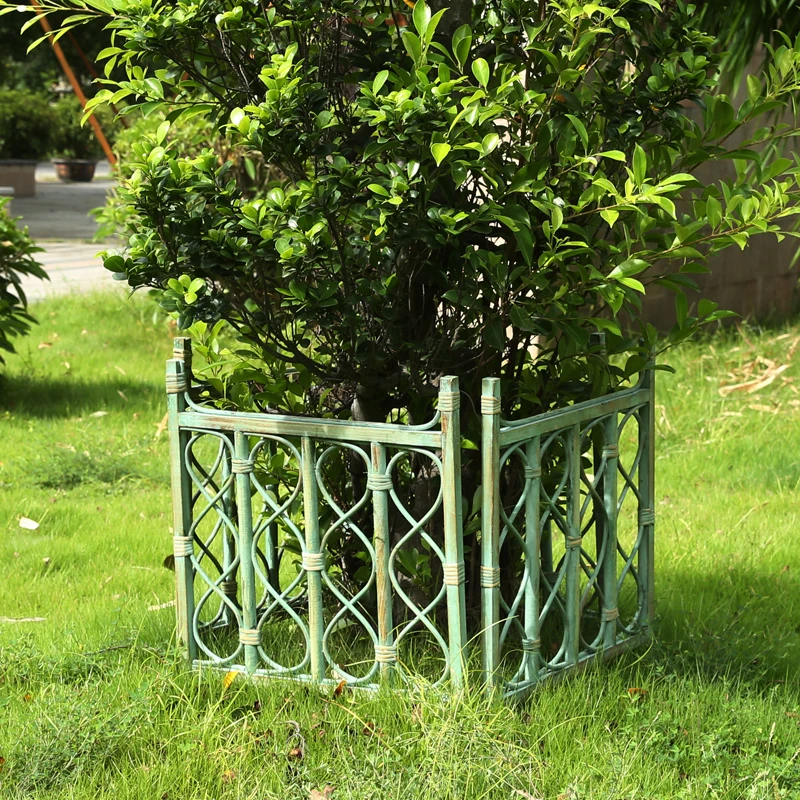 

Guardrail decoration garden courtyard fence climbing vine shelf kindergarten outdoor partition