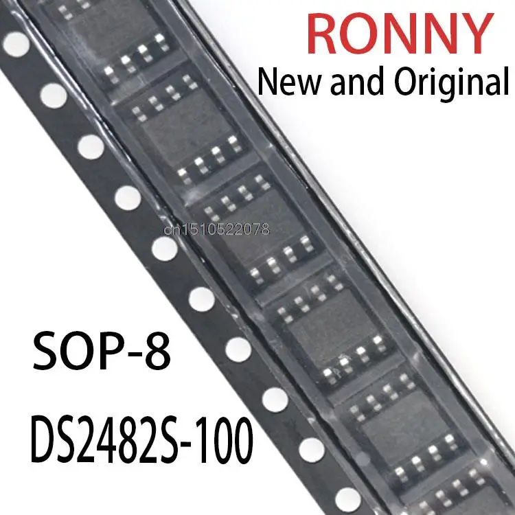 10PCS New and Original  DS2482  sop-8 DS2482S-100