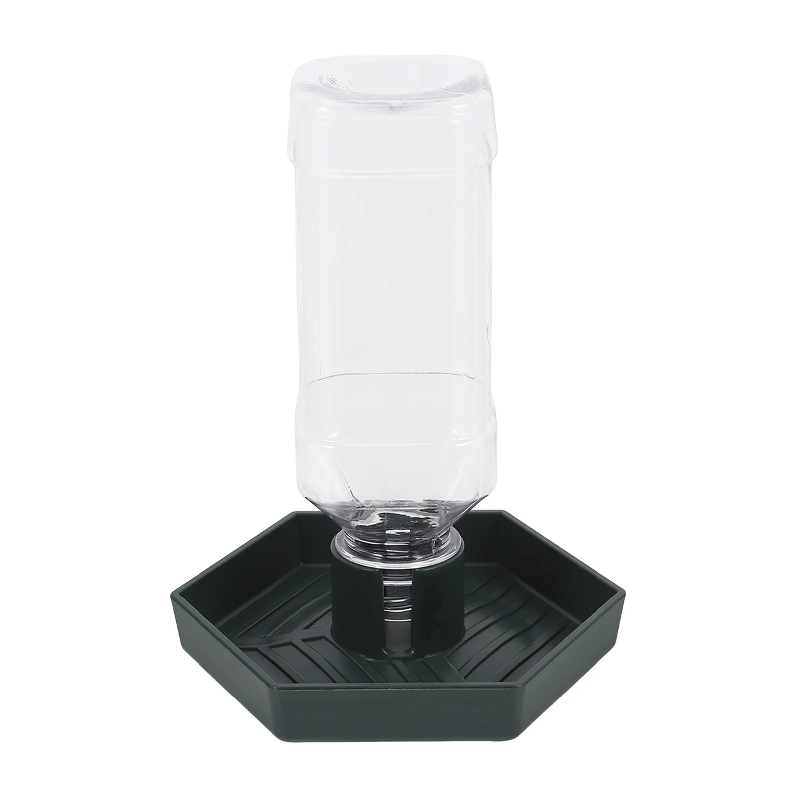 

Automatic Reptile Water Feeder Durable ABS Plastic Bowls Daily Use Dispenser for Lizards Tortoises Small Animals Reusable Wide