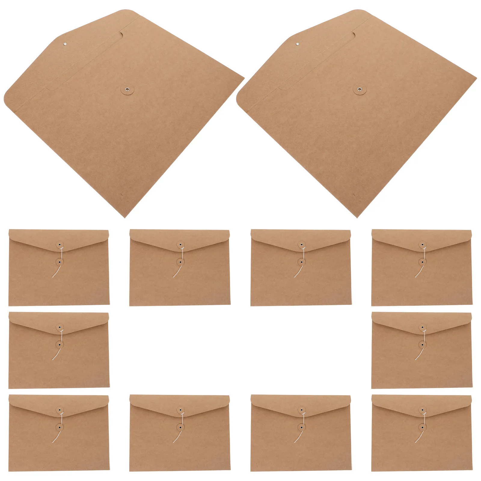 12pcs-kraft-paper-envelope-document-envelopes-string-tie-closure-thick-filing-wallets-expandable-office-school