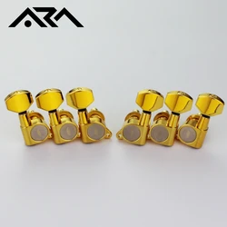 ARM Electric Guitar Machine Heads Tuners for ST TL Tele Tuning Pegs Gold