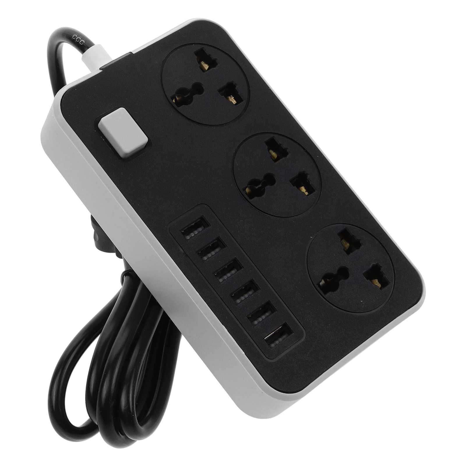 Usb قطاع الطاقة 1.8 متر تمديد الحبل عرام حماية 4 منافذ 3 منافذ USB المدمجة العمودي تصميم المحمولة منفذ السفر ل