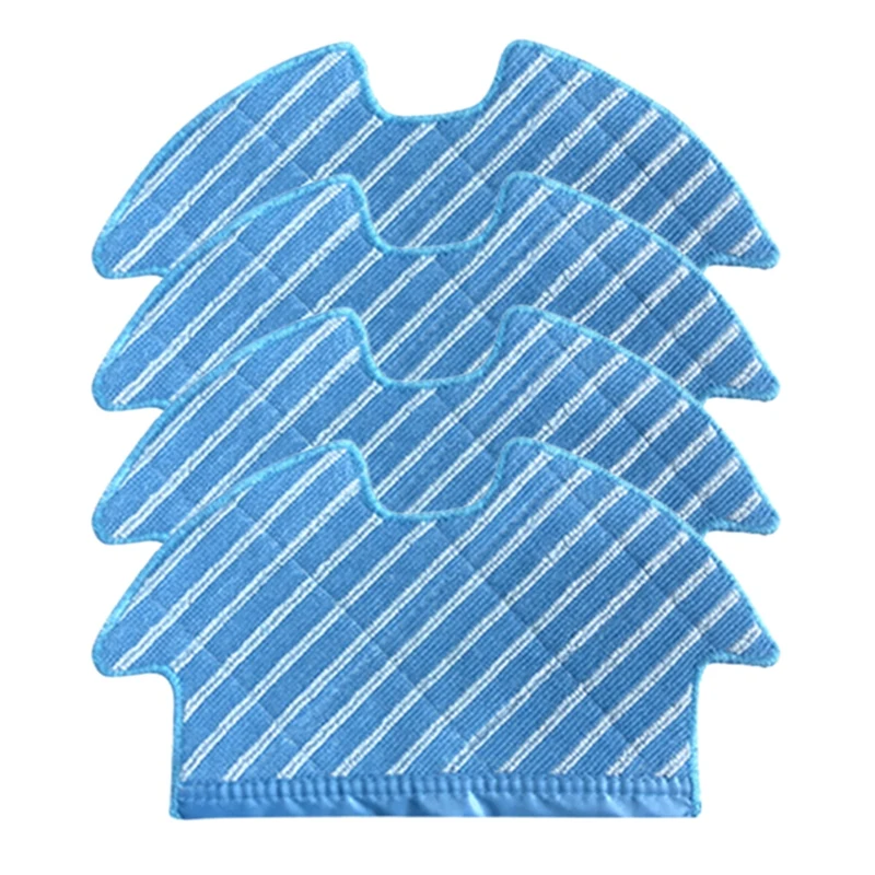 4Pcs Mop Cloth Kit For Ecovacs Deebot Ozmo 900 DN5G Vacuum Cleaner Parts Accessories