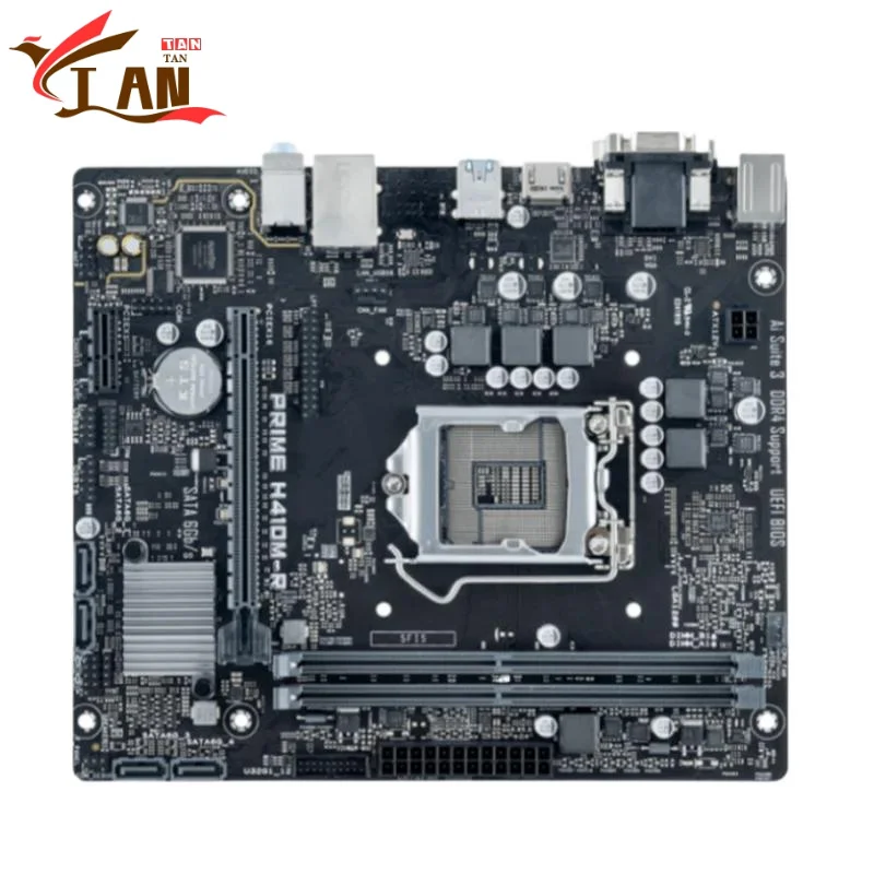 

For ASUS PRIME H410M-R Motherboard H410 64GB LGA 1200 DDR4 Micro ATX Mainboard 100% Tested Fast Ship TT
