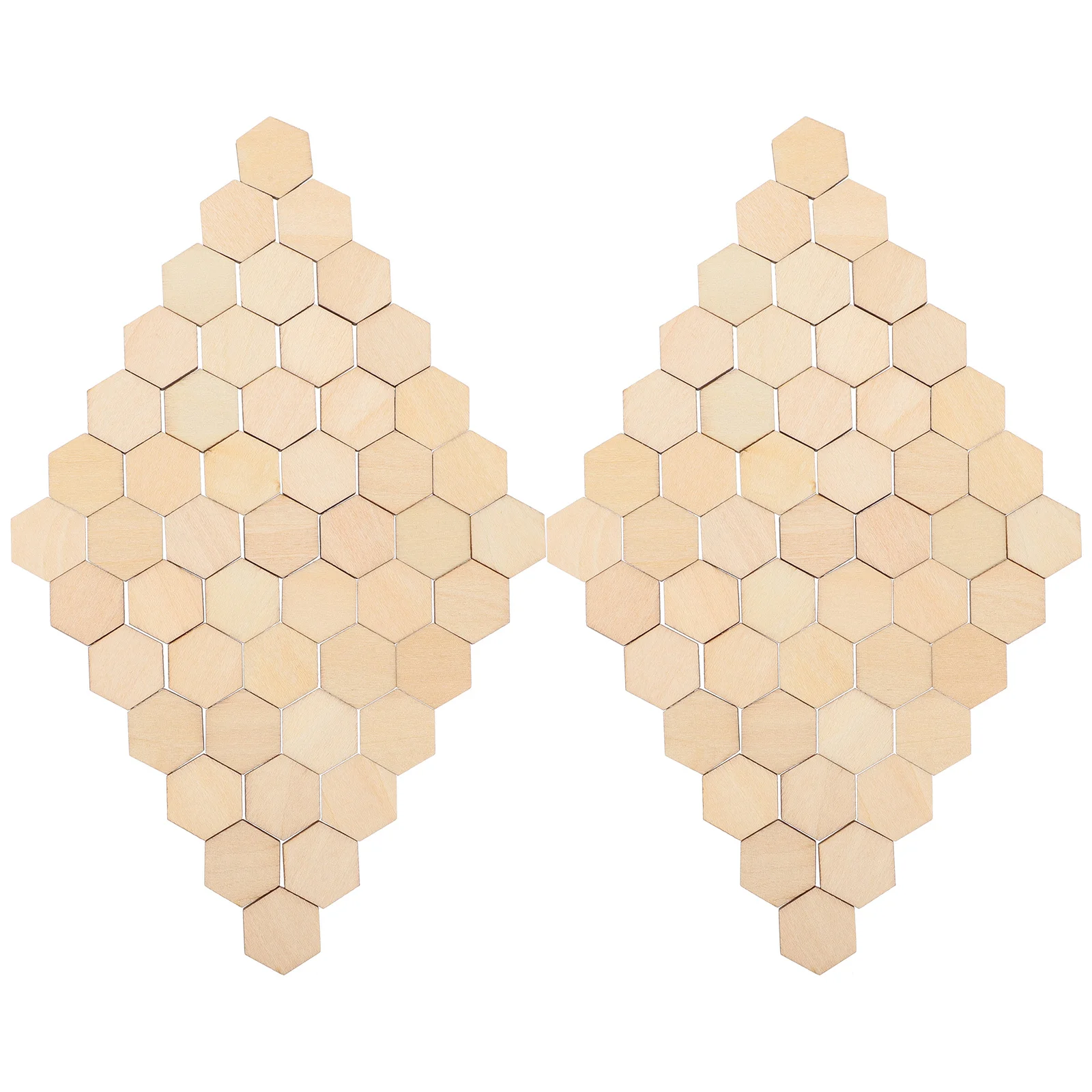 

100pc 17.5Mm Wood Slice Ornaments Beech Wooden Shapes For Diy Crafts Decorations Wedding Birthday Christmas Party Handicrafts