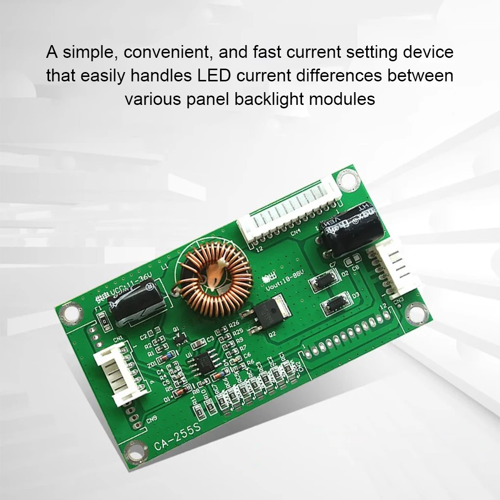 CA-255S 10-48 Polegada led lcd tv backlight placa de corrente constante CA-255 universal boost driver inversor placa intensificar módulo de potência