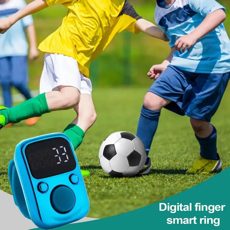 Tally Counter Smart Waterproof Finger Counter Portable Sport Clicker For Young People Elderly Family Friends Home Office