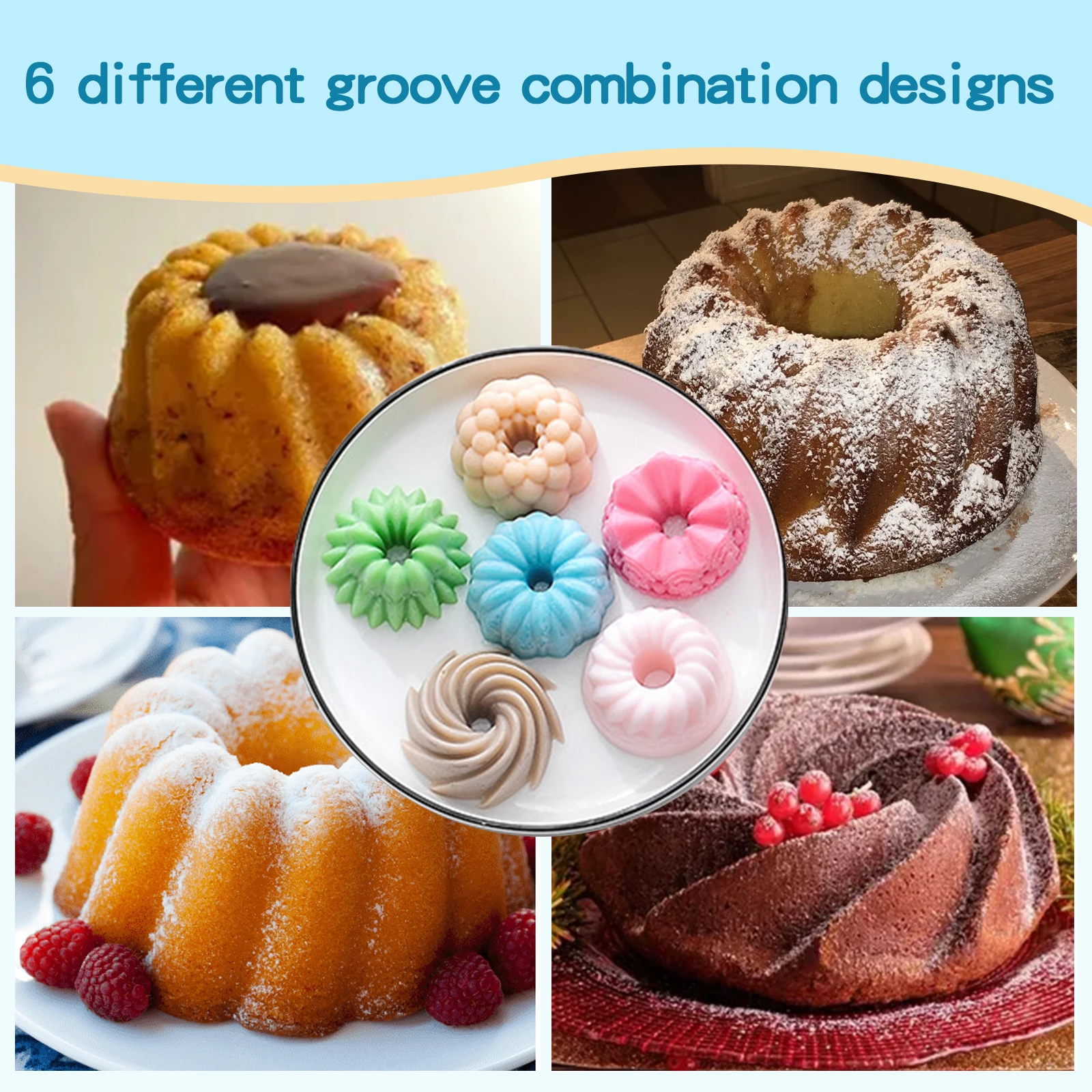 Stampo per torta con tubo scan - Donut Mold Silicone recensione e prezzo