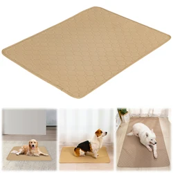 Anti Slip Pet Pee Pad Reusable Absorbent Puppy Cat Training Diaper Mat Dog Pee Pad Blanket Highly Absorbent Diaper Pet Supplies