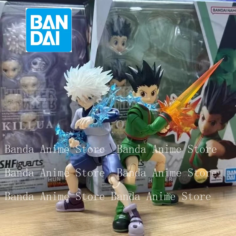 متوفر 100% الأصلي بانداي هنتر X هنتر S.H.Figuarts SHF كيلوا Zaoldyeck SHF غون FREECSS أنيمي عمل نموذج لجسم اللعب