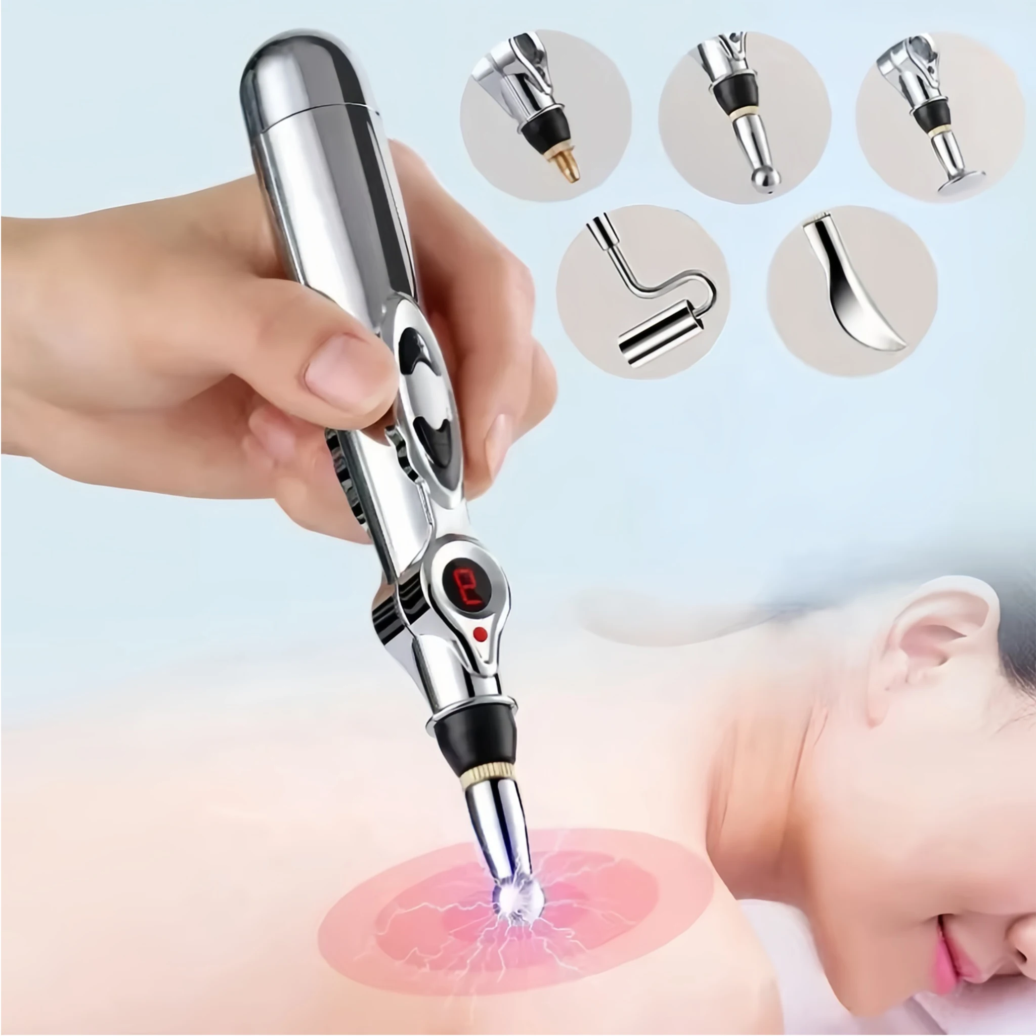 

Electronic Acupuncture Pen Acupuncture Point Pen Acupuncture Point Pen Meridian Energy Meridian Pen Massage Pen