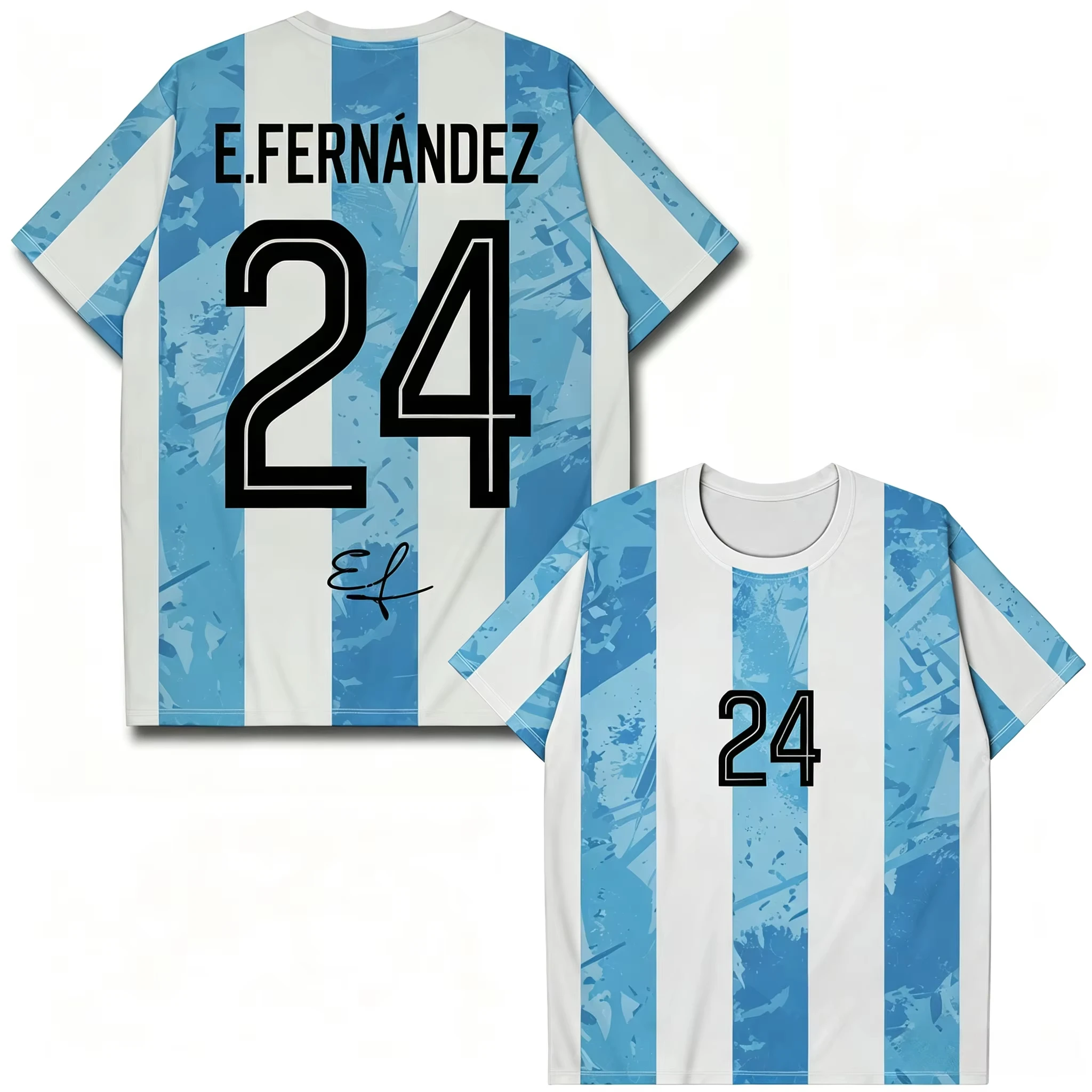 2026 Neues Modell Argentinien-Team Messi 10 Nummer Kinder-T-Shirt Fußballtrikot Speziell Entwickelt für Fußballfans – Detail 4