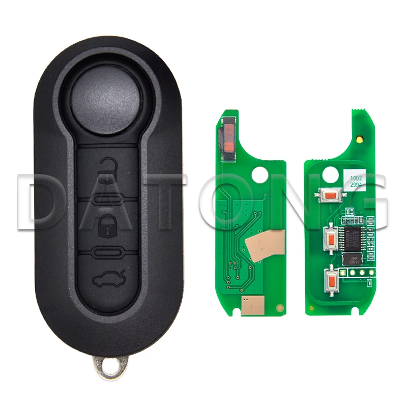 Datong World Marelli/Delphi RX2TRF198 PCF7946 433MHz Auto Afstandsbediening Sleutel Voor Fiat 500L Ducato Citroen Jumper Peugeot boxer 2008-2015