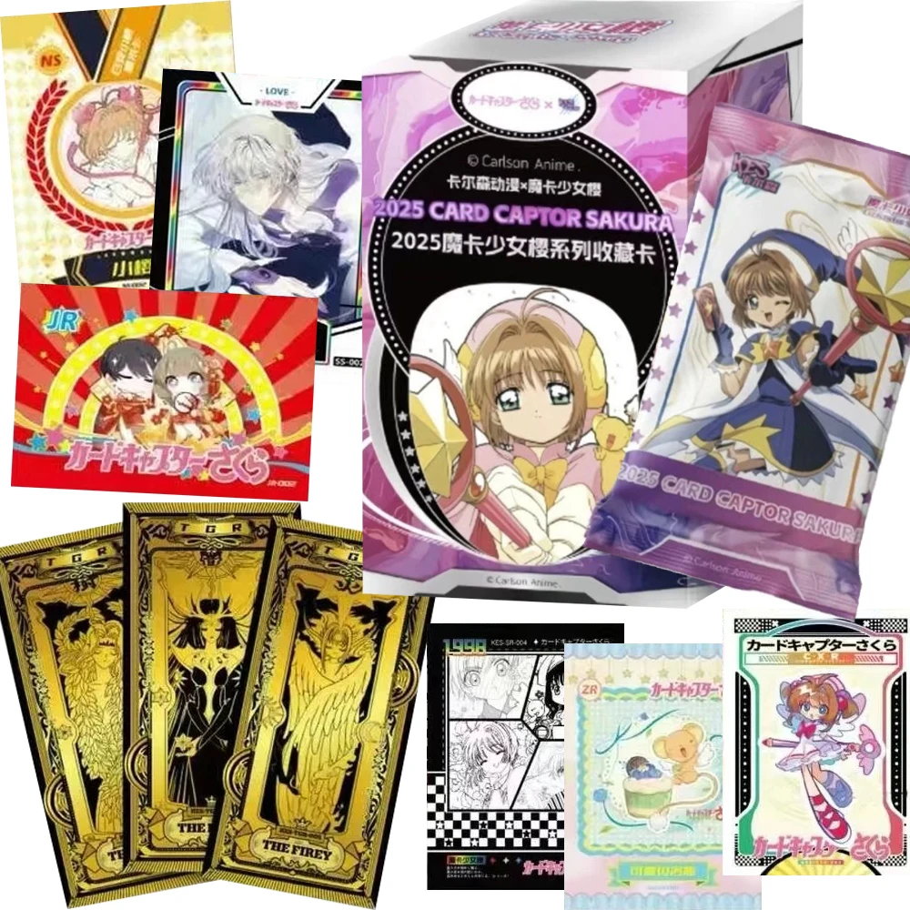 

Cardcaptor Sakura Exquisite Hobbies Collection Cards Anime Character Classic Black White Comic SR Cards Popular Gift for Friend