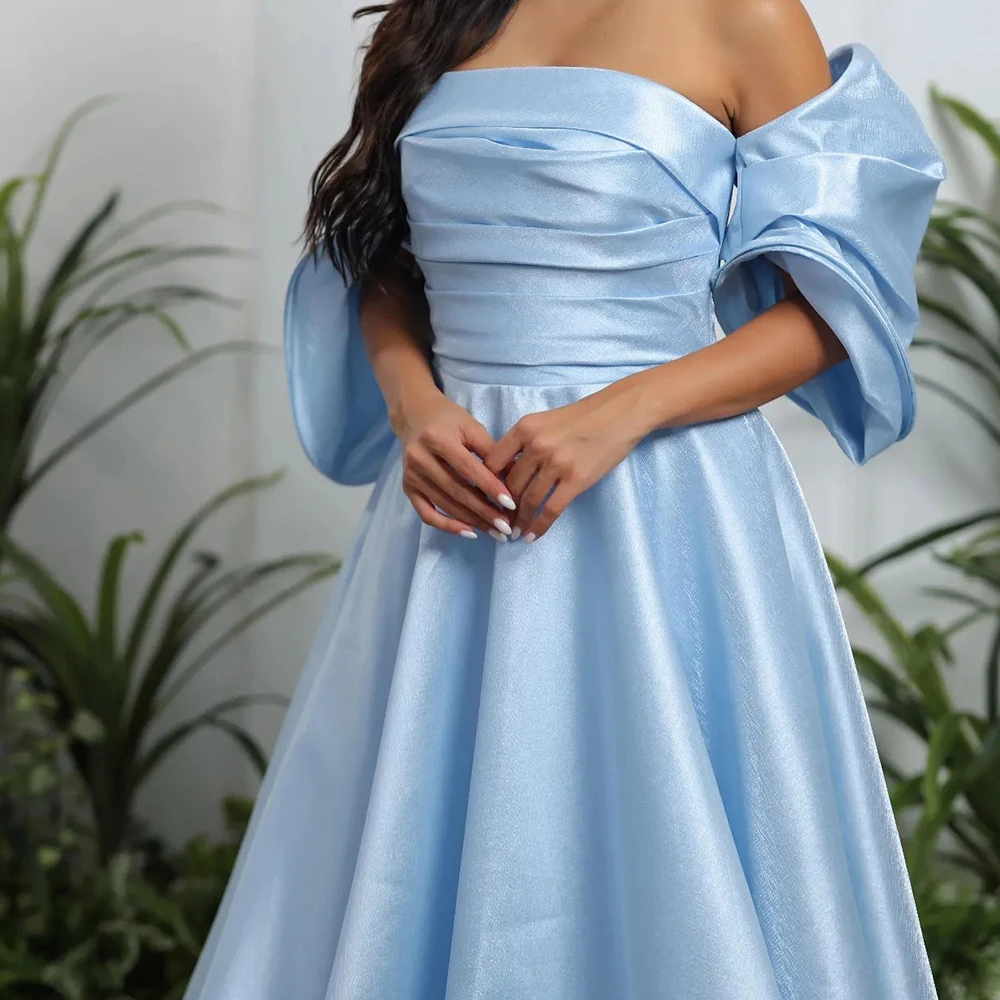 

customizedDetachable Sleeve Satin Detachable Sleeve Strapless A-Line Evening Dress Detachable Sleeve Sweep Train Classic Photo C