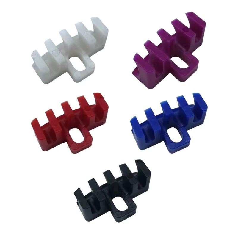 Badminton Frame Stringing Protector for Contact Support, ABS Oval Guard with 4-Point Tool for Maintenance Users 24BD