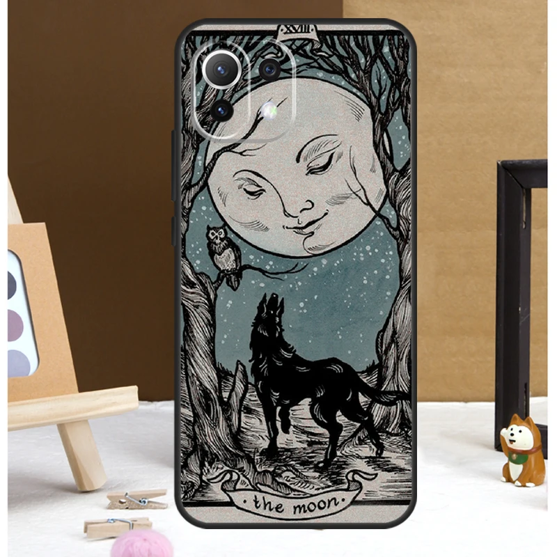 Witches Moon Tarot Case For POCO M6 X3 X5 X6 Pro F3 F5 M5s Cover For Xiaomi 13T 12T 11T 14 Pro 12 13 Lite Case