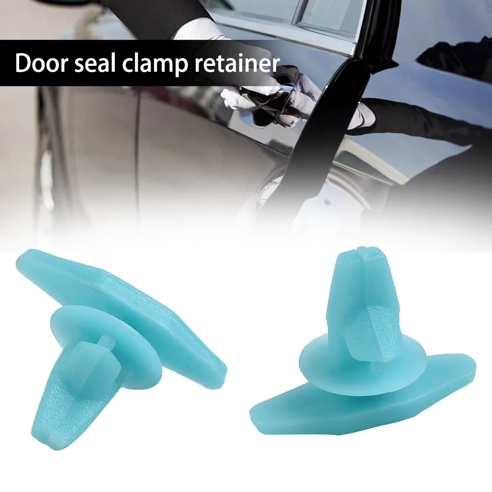 30PCS Auto Fasteners Car Door Sealing Strip Weatherstrip Molding Clip Retainer For Honda Civic 90651-TP8-003 91568-TR0-003