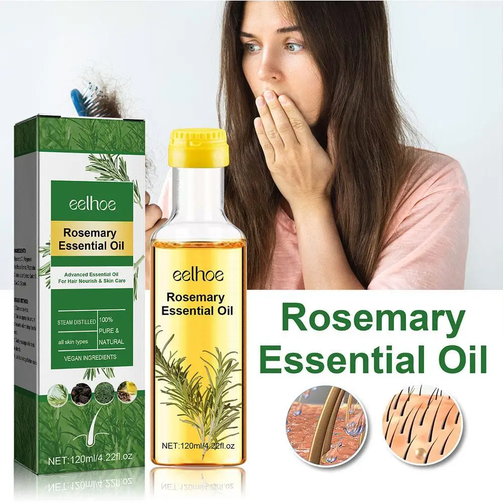 

Rosemary Essential Oil Rosemary Hair Care Essential Oil Anti-frizz Growth Hairs Smooth Serum Hair Oil Anti Hairs Loss Treatments