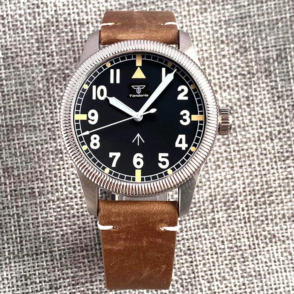 Tandorio Swim NH35A PT5000 Pilot Diver Watch 39mm 9