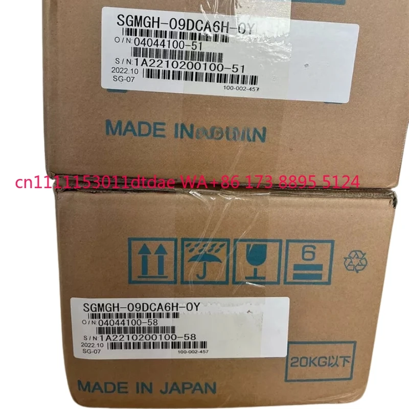 

SGMGH-09DCA6H-OY Servo Motor New In Box Expedited Delivery