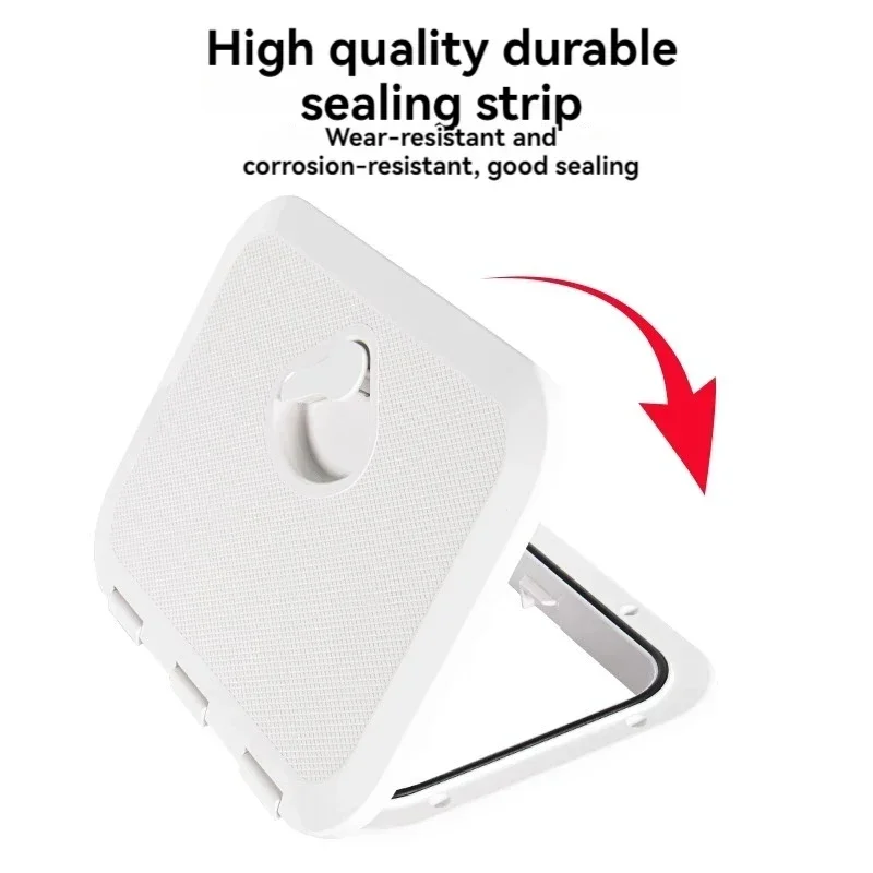 

Обновленный прицеп, аксессуары для автофургонов, крышка для хранения, люк для хранения, дверь морской квадратной крышки для палубы, крышка ящика для хранения с ручным отверстием