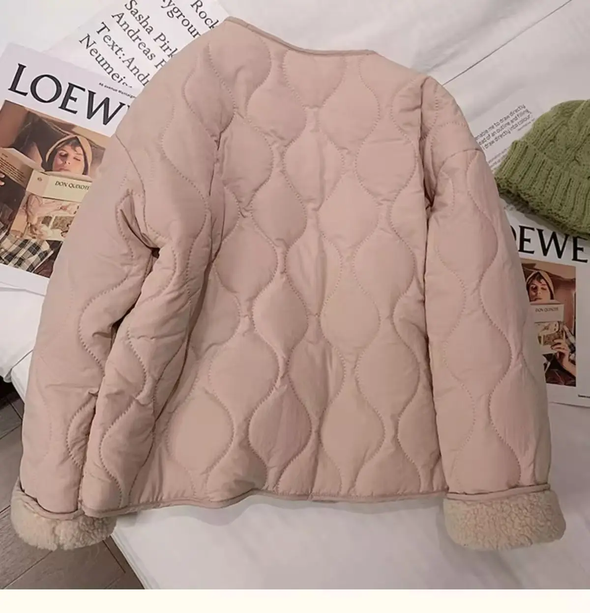 Lamswol en kleding Dames op maat Mager Schattig Comfortabel Hartdetail Zijde Effen stijl Fancy Dames Dames Scheurbestendig