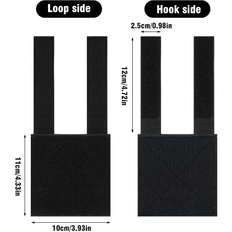 Hunting Hook and Loop Tacticals Patches Board Molles Attachment Patches Display Board Molles Panel for Badge Insignias Patches
