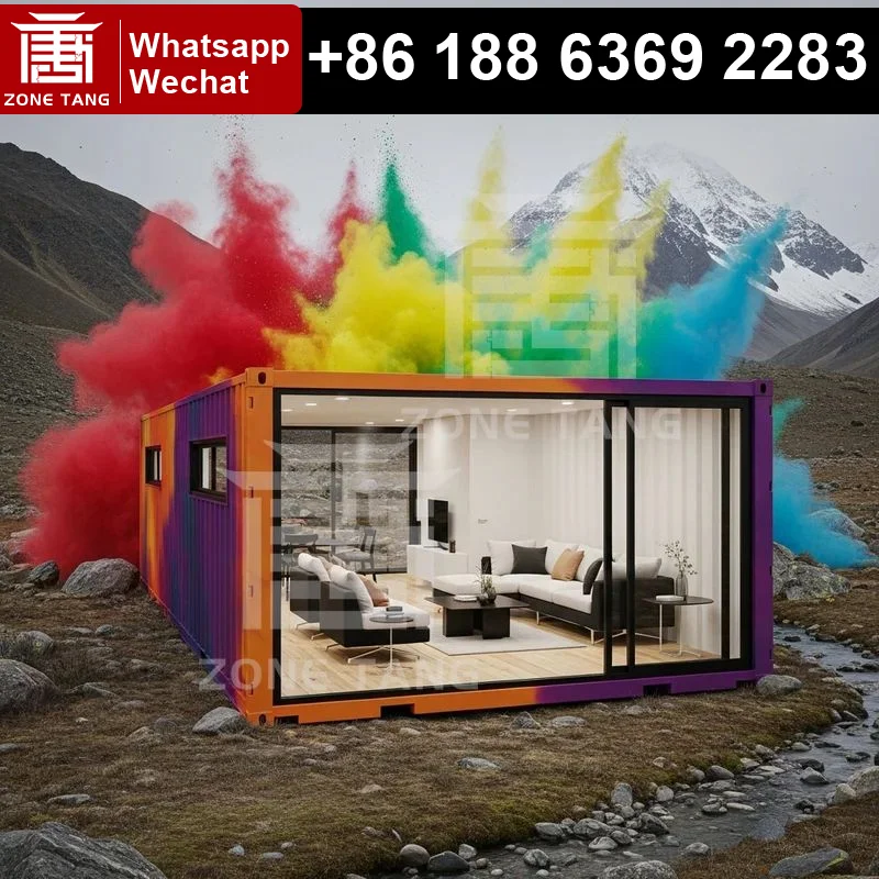 

Плоская упаковка Home Guard House Сборные контейнеры для дома Изготовленные домики Контейнер для доставки Домики Предварительно запечатанные домики Модульные домики