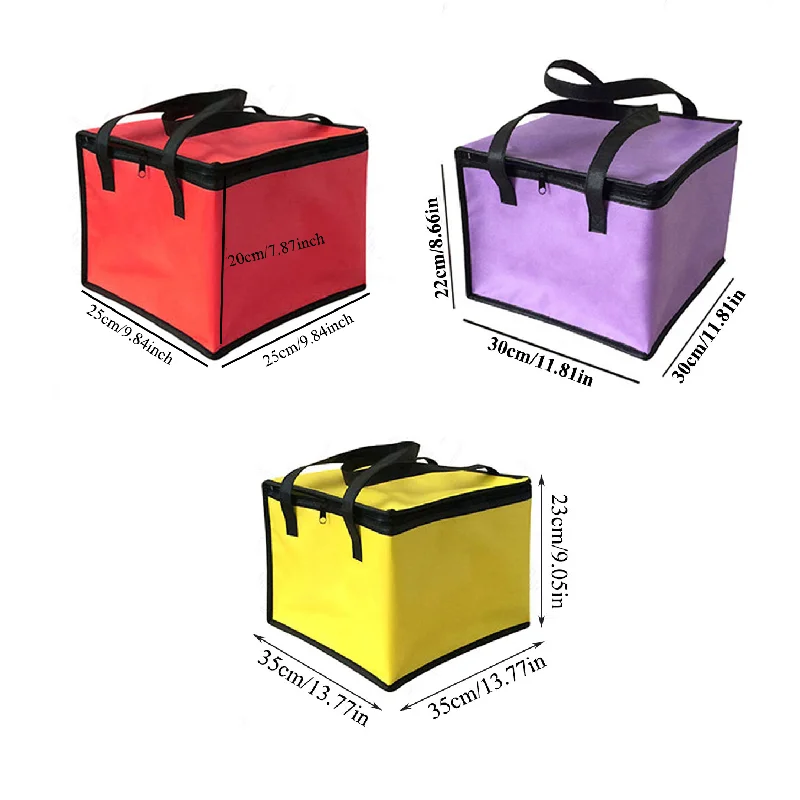 حقيبة توصيل كبيرة من Ubereats، حقيبة غداء معزولة 	   حقيبة توصيل الطعام، حقيبة حرارية، صندوق طعام، حزمة غير منسوجة، نزهة السفر