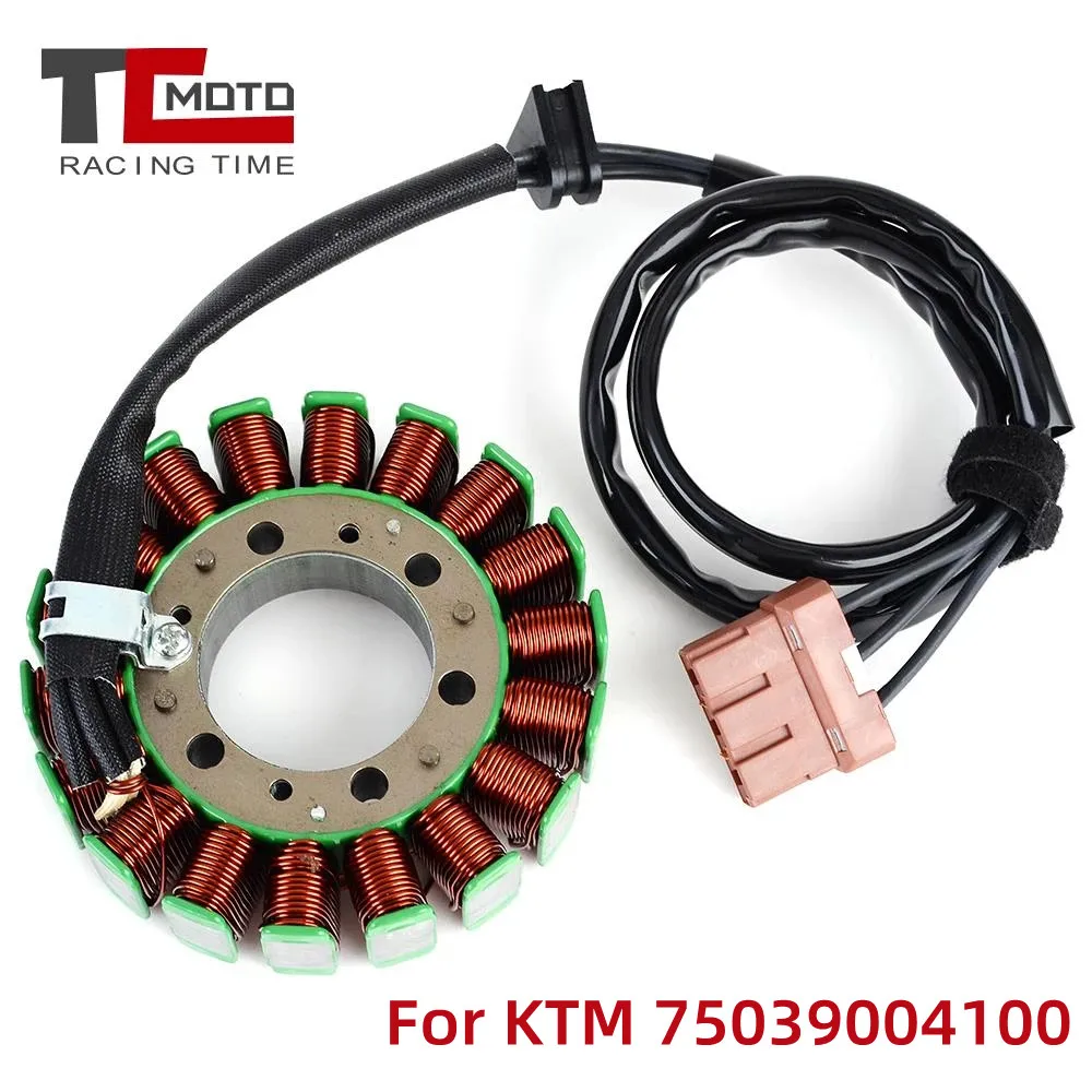 

Generator Stator Coil for KTM 690 Duke 690 Enduro R 2013-17 75039004100 Husqvarna 701 Enduro Super Moto Svartpilen Vitpilen 701