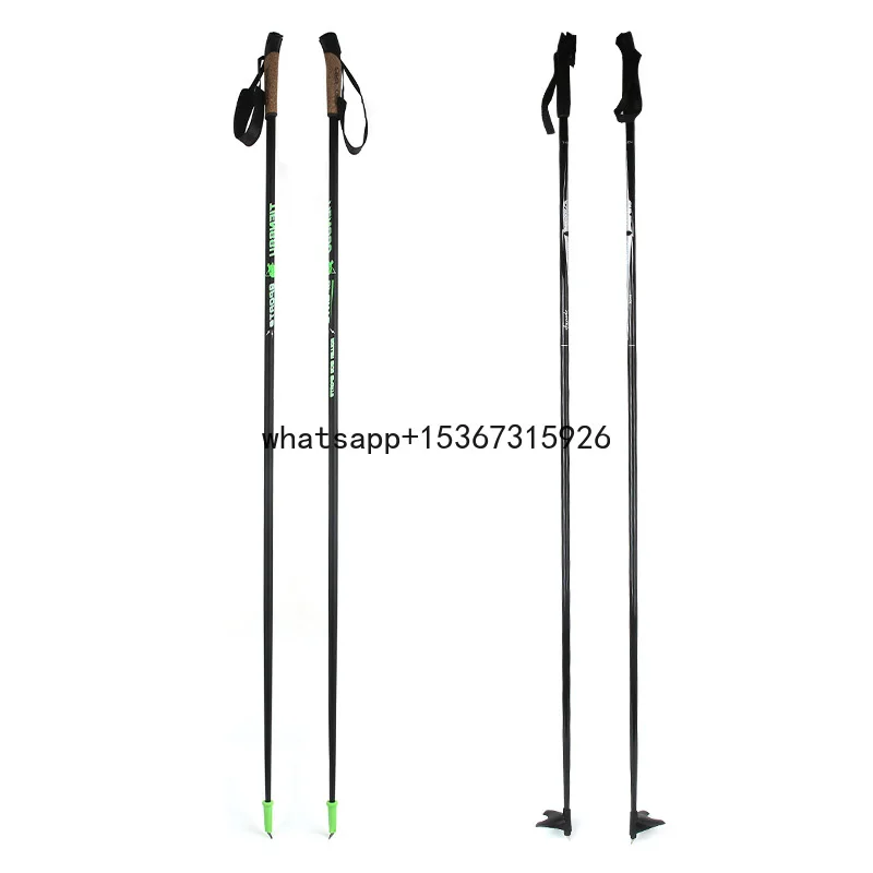 High Quality Several Sizes Ski Poles Adult Skis Rods Fiber Glass Roller Skis Poles Sliding Sticks