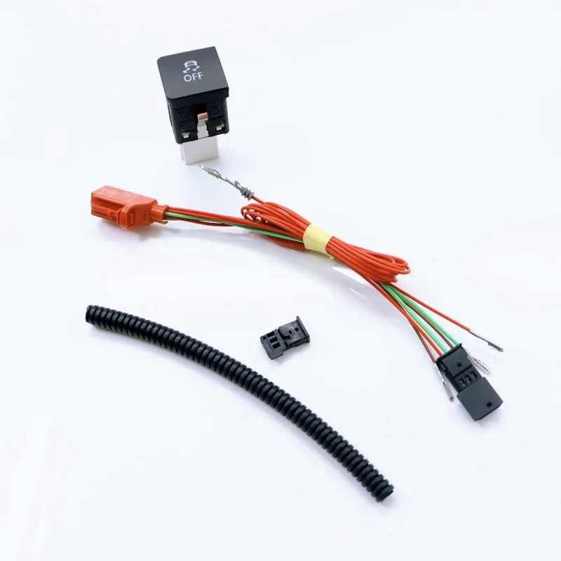 

AQ--For VW Golf 6 MK5 Jetta 5 6 MK6 1KD 927 117 1TD927117 Car Electronic Traction Control ESP OFF Anti Skid Switch Button Cable