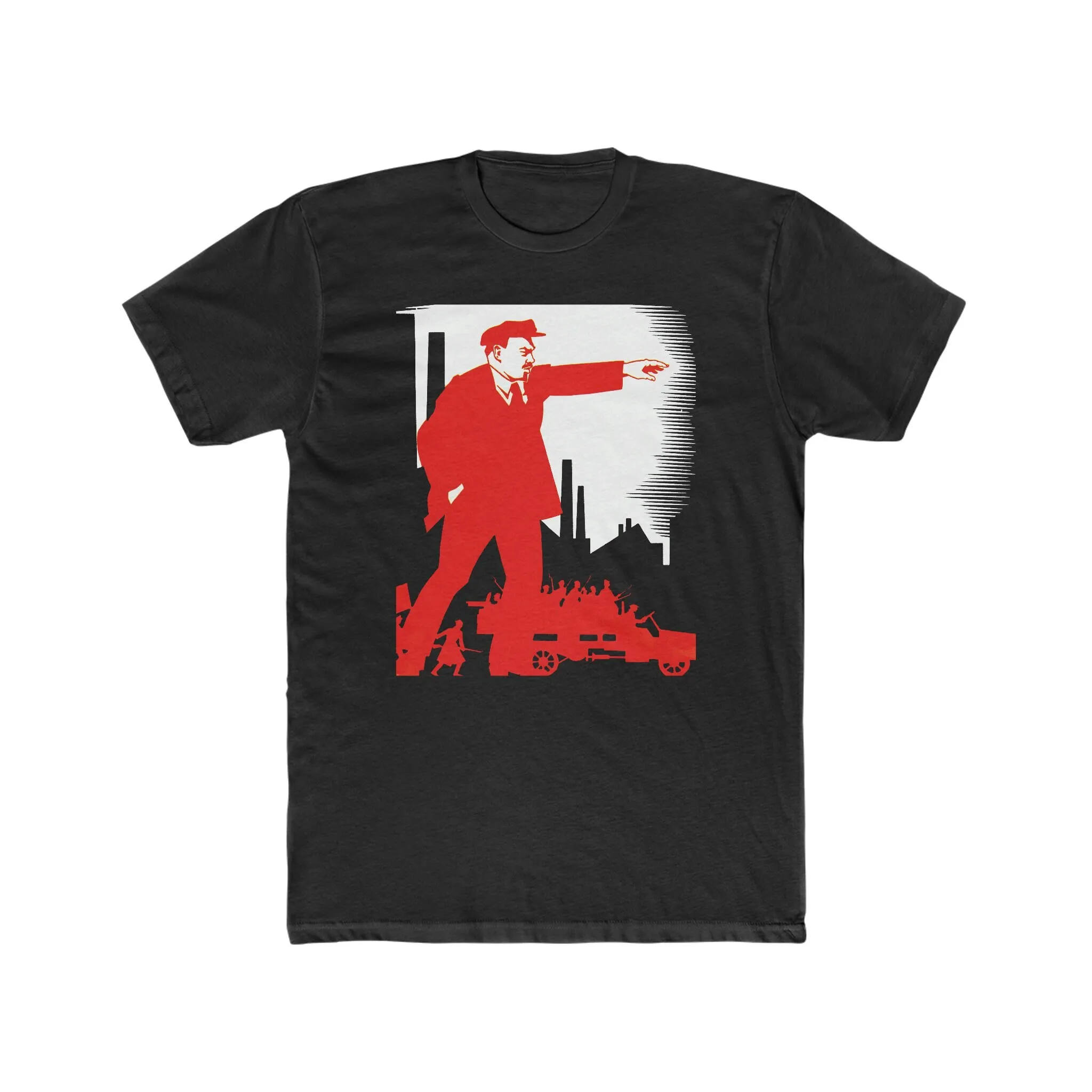 Vladimir Lenin T Shirt Bella Canvas Jersey Cotton